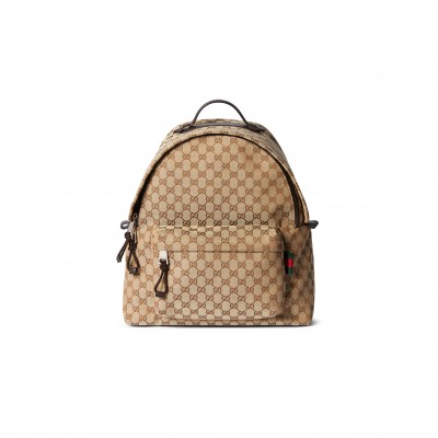 GUCCI MEDIUM GG BACKPACK WITH WEB 824624  (42*36*21cm)